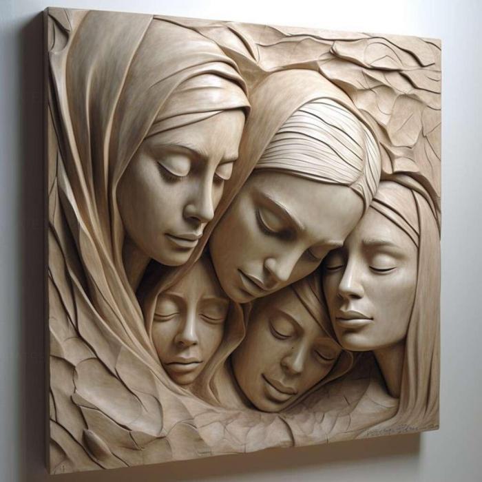 نموذج ثلاثي الأبعاد لآلة CNC 3D Art 